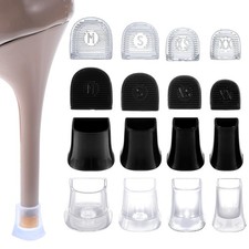 cobee 8 Pairs Heel Caps for High Heels, 4 Sizes Heel Stoppers Heel Protectors...