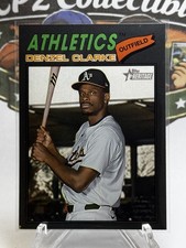 2026 Topps Heritage - Denzel Clarke #324 Dark Gray Border