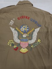 NEW Vintage Polo Ralph Lauren Military 388th Strike Long Sleeve Shirt Size M