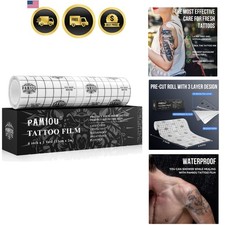 Second Skin Tattoo Cover Up Patch Tattoo Aftercare - 6 Inches x 2 Yards Tatto...