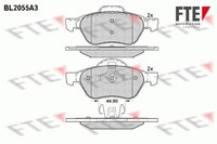 Bremsbelagsatz Scheibenbremse FTE 9010639 FüR Renault Megane 2 BM0 KM0 LM0 JM0 3