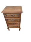 65016   Oak Lingerie Chest Dresser Nightstand — photo 1
