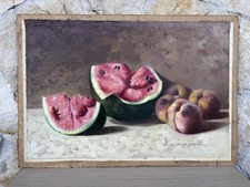 Quadro -Natura Morta- Giuseppe Gargiulo dipinto a olio su tela