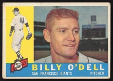 Billy O'Dell 1960 Topps #303 TYW7