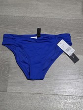 La Blanca Women Island Goddess Shirred Hipster Swim Bikini Bottom Sapphire 6