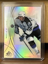 2024 Upper Deck SP Game Used Legends Rainbow Foil 23/26 Martin St Louis #188 HOF