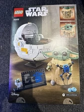 Brand New Sealed LEGO Star Wars: Grogu with Hover Pram (75403) 1048 Pieces
