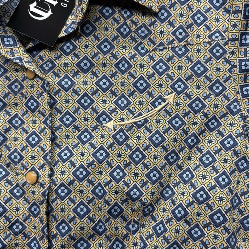 Cruel Girls Western Snap Shirt Size 8 Medium Cowgirl Long Sleeve NEW - Picture 4 of 11
