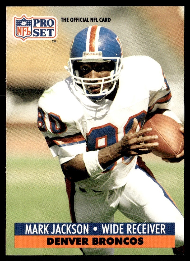 1991 Pro Set Mark Jackson Denver Broncos #141