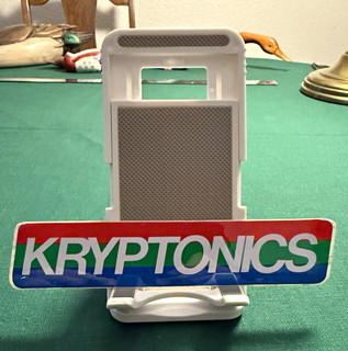 Kryptonics Logo Sticker Skateboard Original Vintage 1970s 6 Inch Original Owner