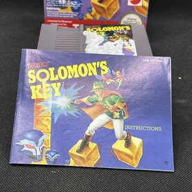 Nintendo NES - Solomon's key - TESTED -