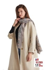 Scarf for Women Super Soft Classic Womens Scarfs Cashmere Light Grey Brown