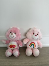 Vintage 1983 Kenner Plush Love A Lot Hearts Cheer Rainbow Care Bears Lot