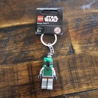 Lego Star Wars Keychain Boba Fett 851659 Minifigure Key Chain Vintage-Retired