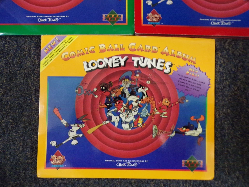 TARJETAS CÓMIC BALL 1990 MAZO SUPERIOR LOONEY TUNES JUEGOS COMPLETOS 3 CARPETAS 297 CARTAS Foto 4 de 4