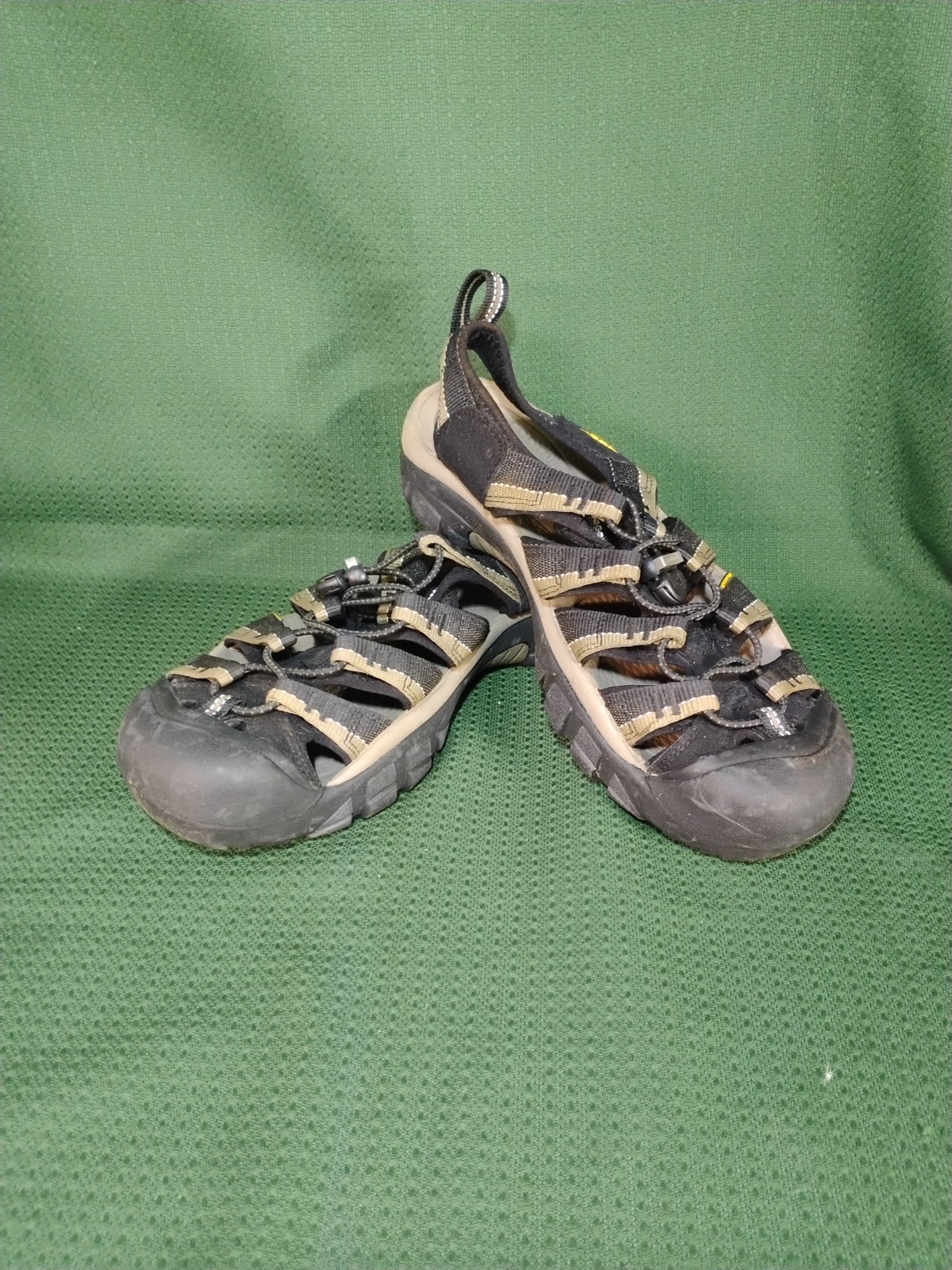 Sandali Uomo Keen Newport H2 Impermeabili Nero Marrone 1001906 Taglia 8