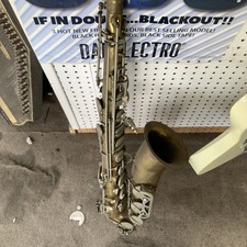 Vintage Buescher capri deluxe saxophone as is parts only no mouthpiece or case