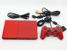 Sony PS2 Slim Cinnabar Red SCPH-90000 CR Console NTSC-J Tested Working