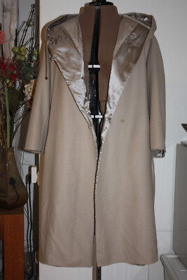 Wunderschöne Max Mara Wollmantel  Wendemantel Greige  Gr.40/42 NP950 
