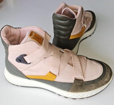 ECCO Sneakers Pink Leather Size 40 original price