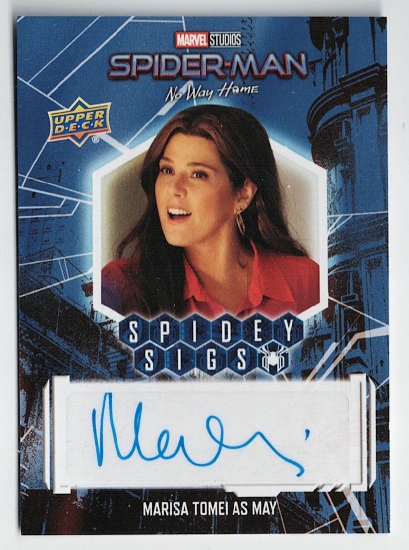2023 Upper Deck Spider-Man No Way Home Spidey Sigs Auto 2023 Upper Deck Spider-Man No Way Home Spidey Sigs Auto