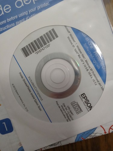 Epson XP-200 Small In One Printer User Guide And CD - Picture 2 of 3
