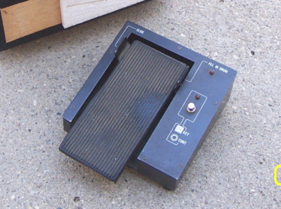 Excelsior Digisyzer Accordion Expression Volume Pedal  it is used & working