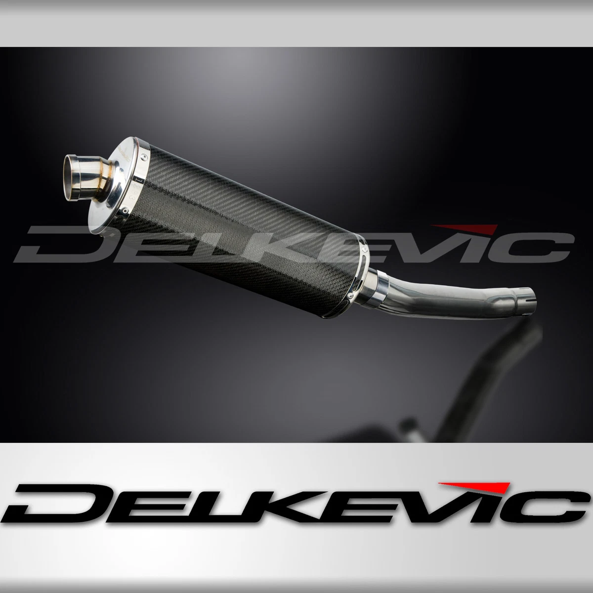 SUZUKI GS500E GS500F 1989 2009 350mm CARBON BSAU SILENCER EXHAUST