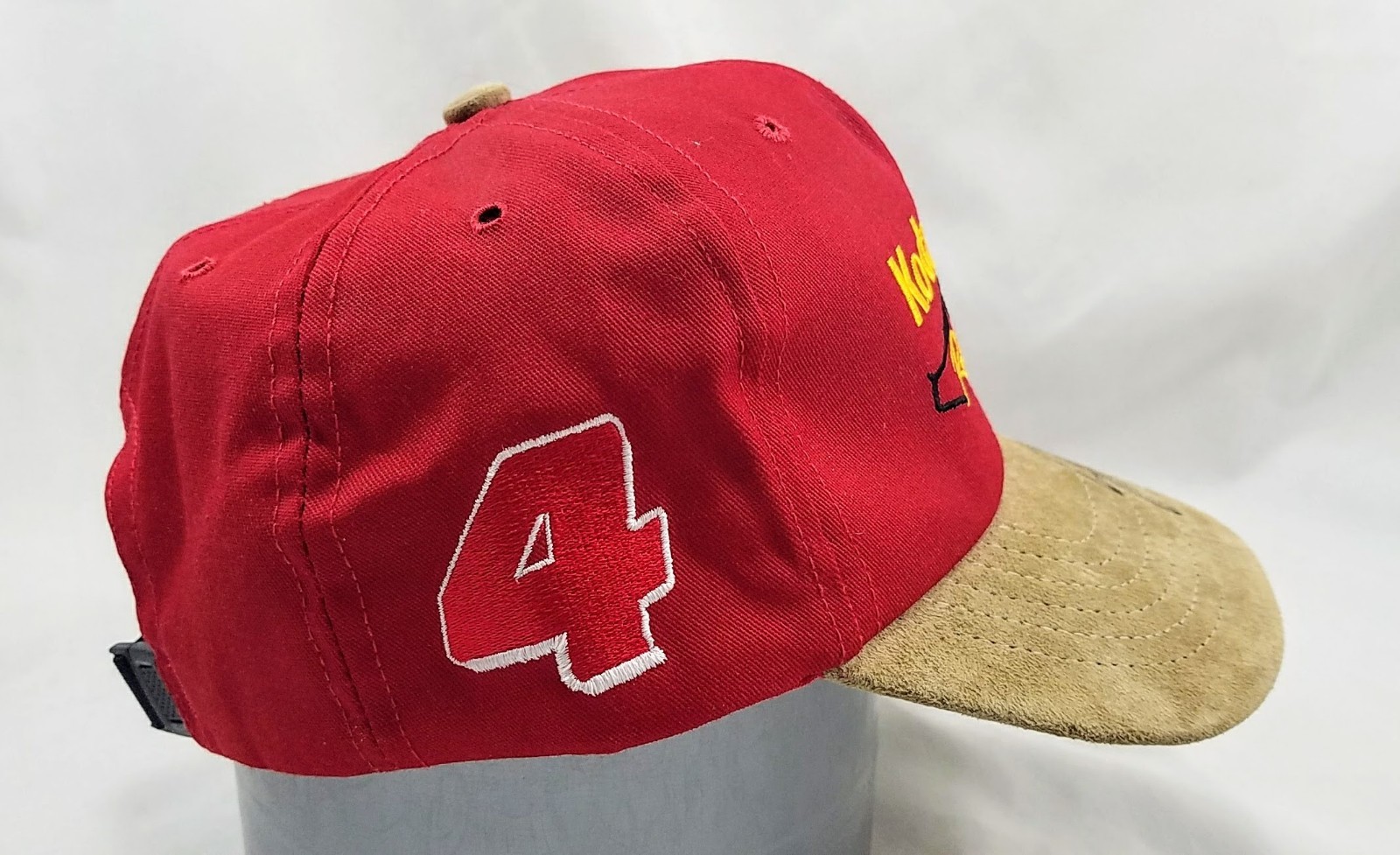 Kodak Racing Cap Kodak Film Racing Cap Sterling Marlin #4 Signed Brim NASCAR Parts Plus ...