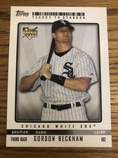 Gordon Beckham RC 2009 Topps Ticket To Stardom White Sox #182   *A756*