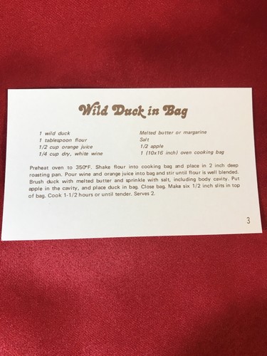 Wild Game And Fish 🐠 Recipe Collection,meals Collection,gift ideas,birthdaygift - Picture 10 of 11