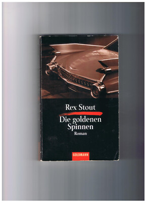 Die goldenen Spinnen - Rex Stout - Goldmann Krimi 3031 - gut