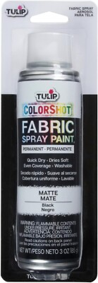 Instant Fabric Color Spray Paint Aerosol Dyeing Desing Fabric Bottle Spray 3 oz