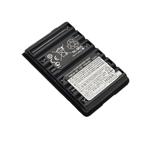 FNB83 Ni-MH Battery 1700mAh for YAESU FT270R FT60R Vertex VX160 VX210 HX500S - Zdjęcie 3 z 11