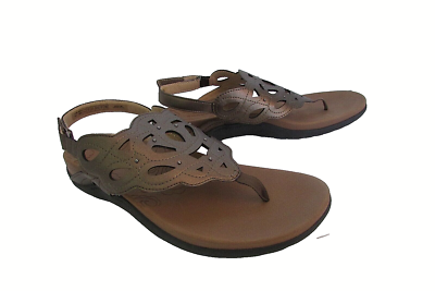 ブラウン24 Rockport Ridge Sling Bronze Thong Slingback Sandals sz 11-NWOB | eBay