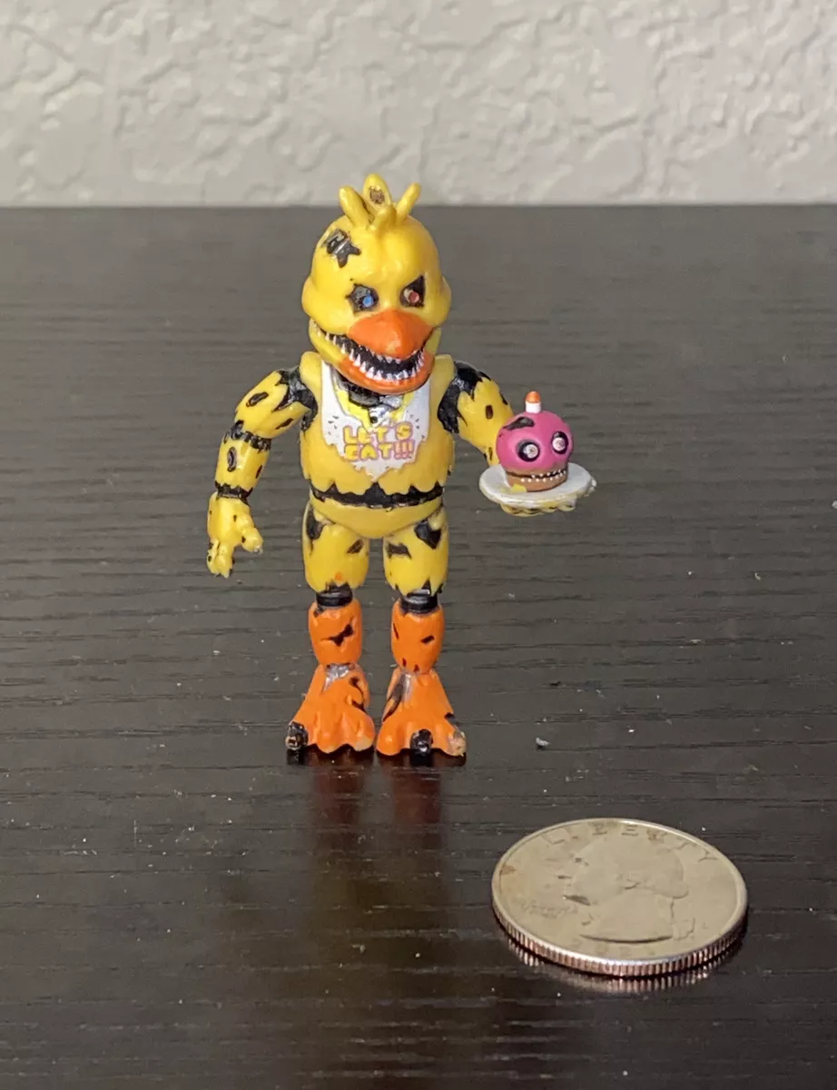 2016 Funko RARE Nightmare Chica 5” Figure Five Nights At Freddys Figure Toy  FNAF