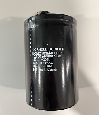 Cornell Dubilier DCMC103M400FE5F Capacitor. New