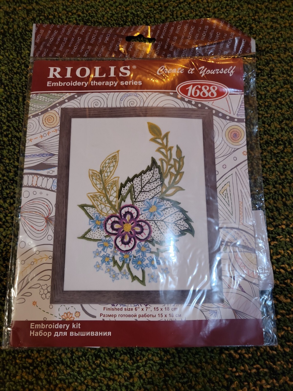 Kit 6"x7" Sketch With Cornflowers (28 499993033025