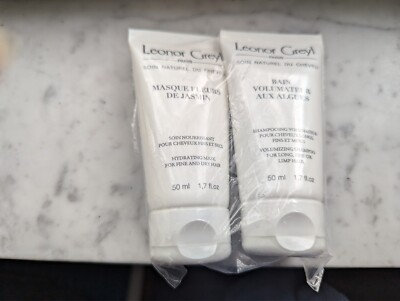 Leonor Greyl Masque & Volumizing Shampoo 1.7oz/50 ml EACH New Sealed