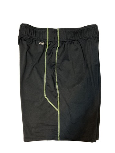 Mens Athletic Shorts Sz M Pockets Loose Fit Running  Lightweight Black RBX