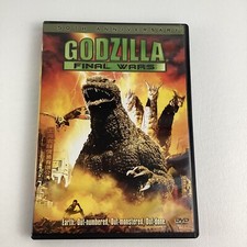 Godzilla Final Wars DVD 50th Anniversary Edition TOHO Kaiju Monster 2005
