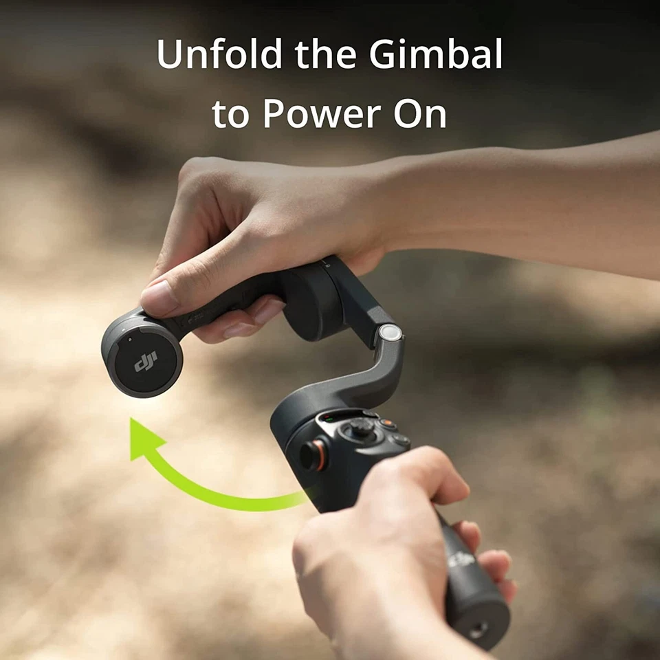 Extensión estabilizador cardán teléfono inteligente DJI Osmo Mobile 6 Android e IOS para Vlog Foto 2 de 4