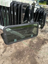 RV Trailer Window, 48"X22", With Screens, No Trim Rings, Factory Take Out, #15