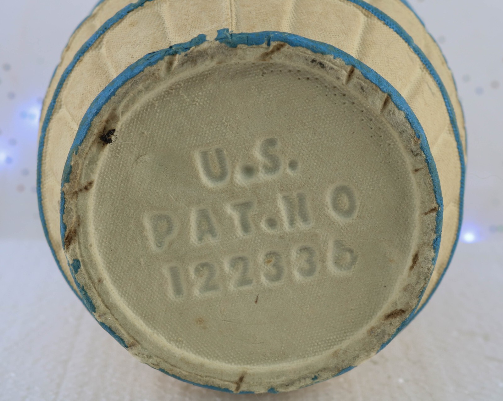 Vintage James Bank • Atlantic City Saltwater Taffy Barrel Paper Mâché Clown Bank