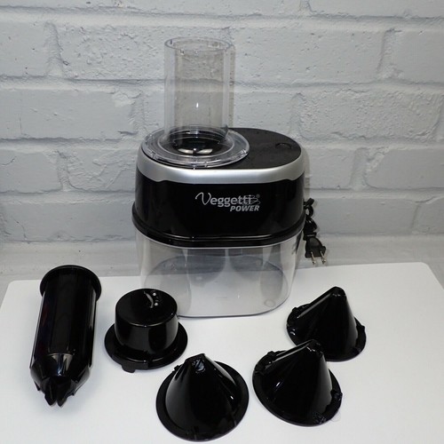 Vegetti Power Spiralisierer Modell 17009 - 4 Klingen, Kolben, - Bild 6 von 6