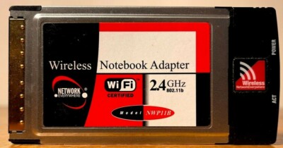 NETWORK EVERYWHERE WIRELESS NOTEBOOK ADAPTER Wi/Fi 2.4 GHz Model NWP11B
