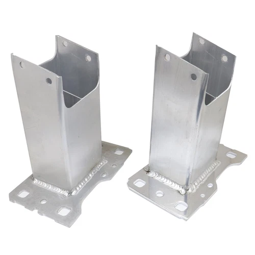 Front Driver & Passenger Side Bumper Bracket Fits For 2017-2021 Audi A4 S4 - Picture 9 of 12