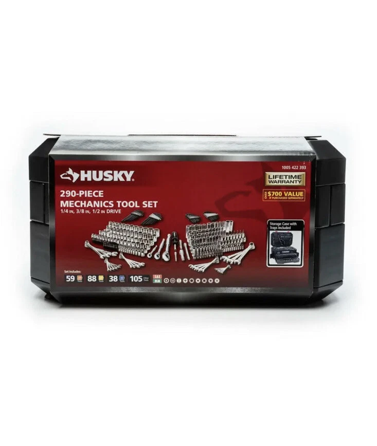 Husky mechanic tool box online