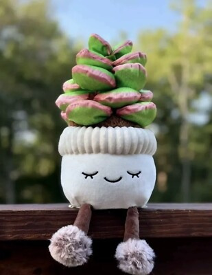 NEW Greenhouse Russ Large Potted Plant Plush Pick 1: Rubber tree Or  Succulent | eBay