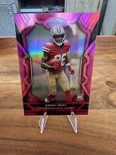 2022 Certified Mirror Purple /199 Danny Gray !! San Francisco 49ers Star! 🔥